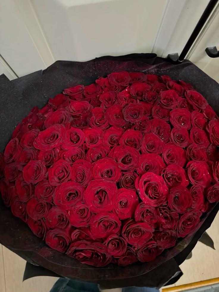 Professional floral arrangement in modern corporate setting